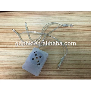 Led light and sound module for toys squeeze control