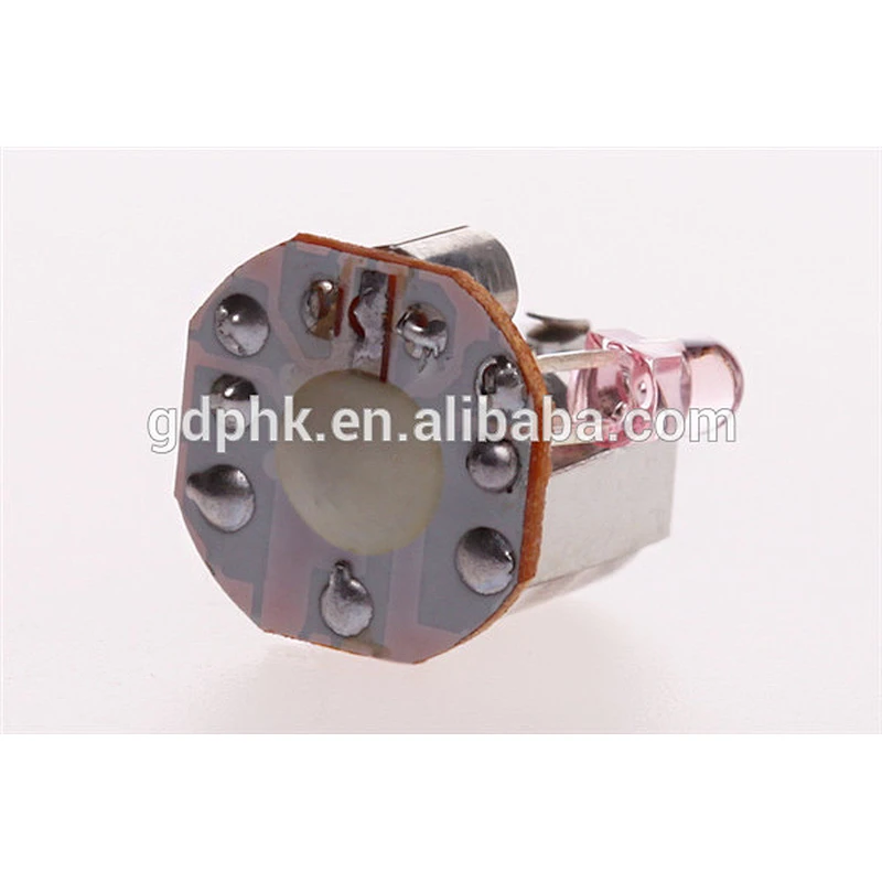Vibration switch control flashing led module with 3pcs batteries