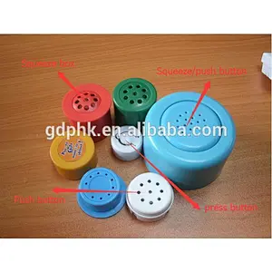 Push button musical sound box for plush toys mini recordable sound modules