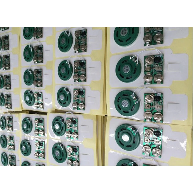 customized recordable greeting card sound module/recordable sound module