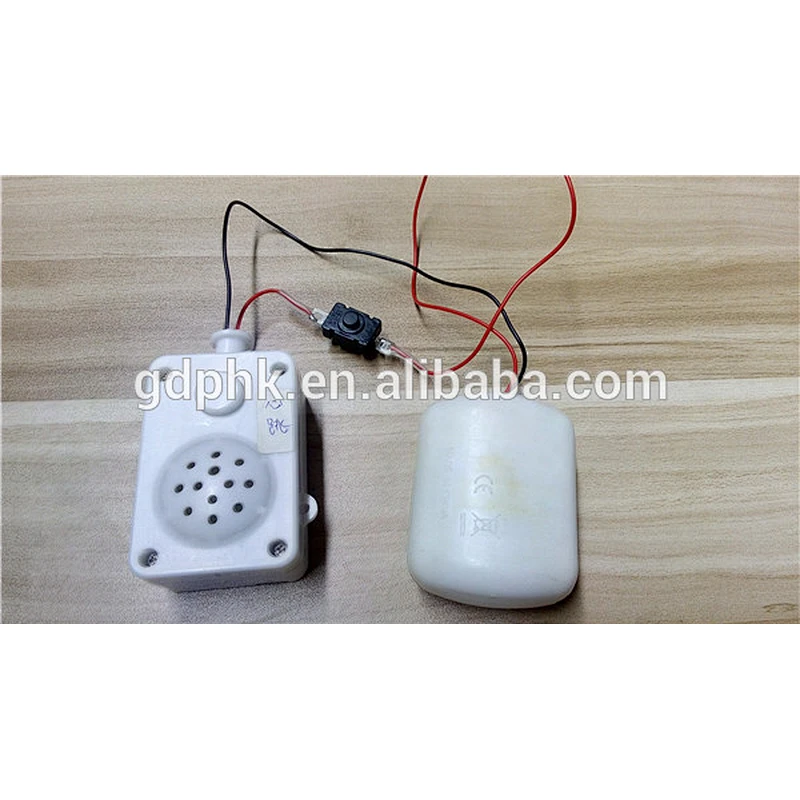 customized pre-recordable pull string voice box for toy pull string vibration sound device