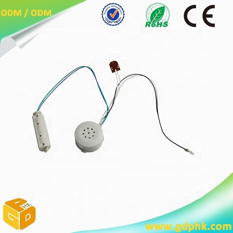 Squeeze Button Activated Module press button voice box for toy
