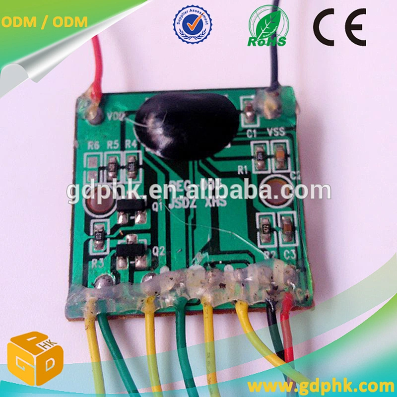 Electronic music box for plush toys, music card toys mechanism