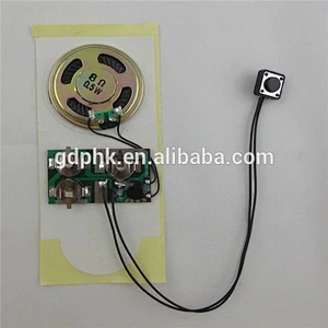 Programmable sound chip for toy, musical chip for greeting card