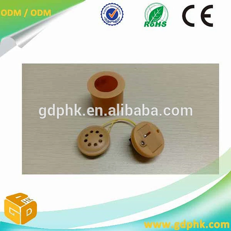 Round shape sound recording module for plush toys speech sound module for doll