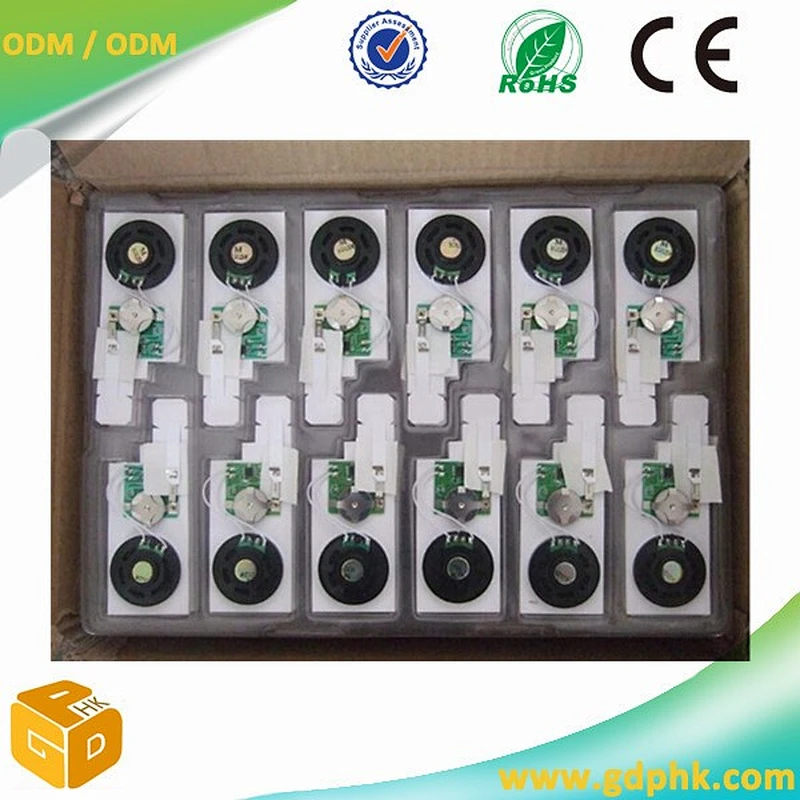 Mini push buzzer button baby animal sound voice module chip for plush toys and dolls