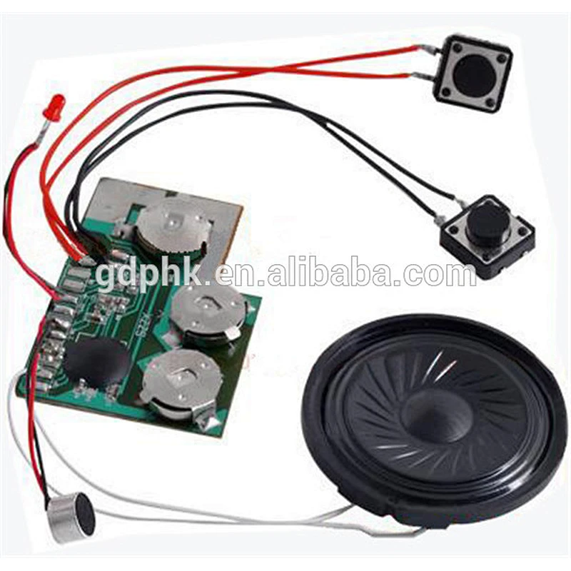 Led music chip for toys engine car