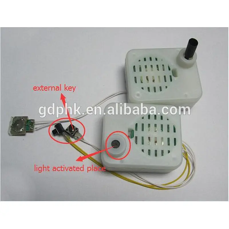 Recordable sound module for toys
