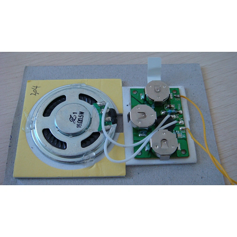 Recordable Christmas card - Sound module