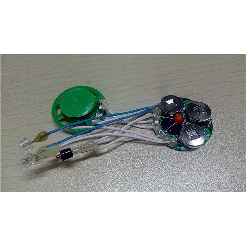 battery operated recordable voice and play out chip board