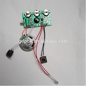 greeting card sound module recordable sound module for toy