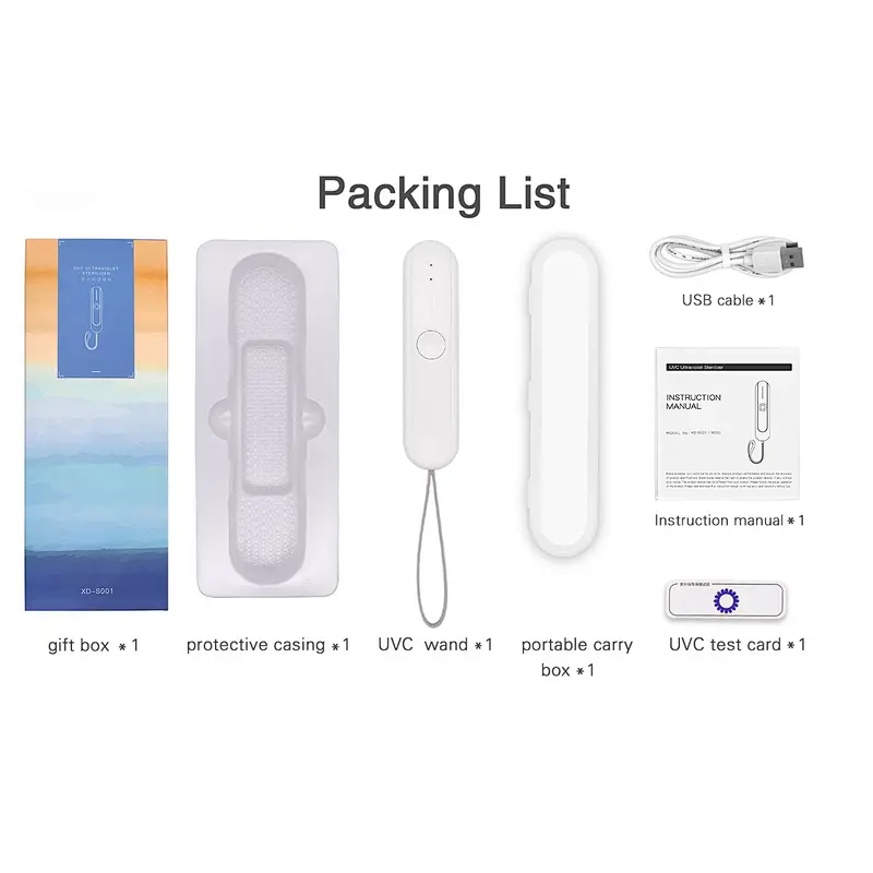GH-S001 Portable disinfection uv disinfection box UVC light uv disinfection box