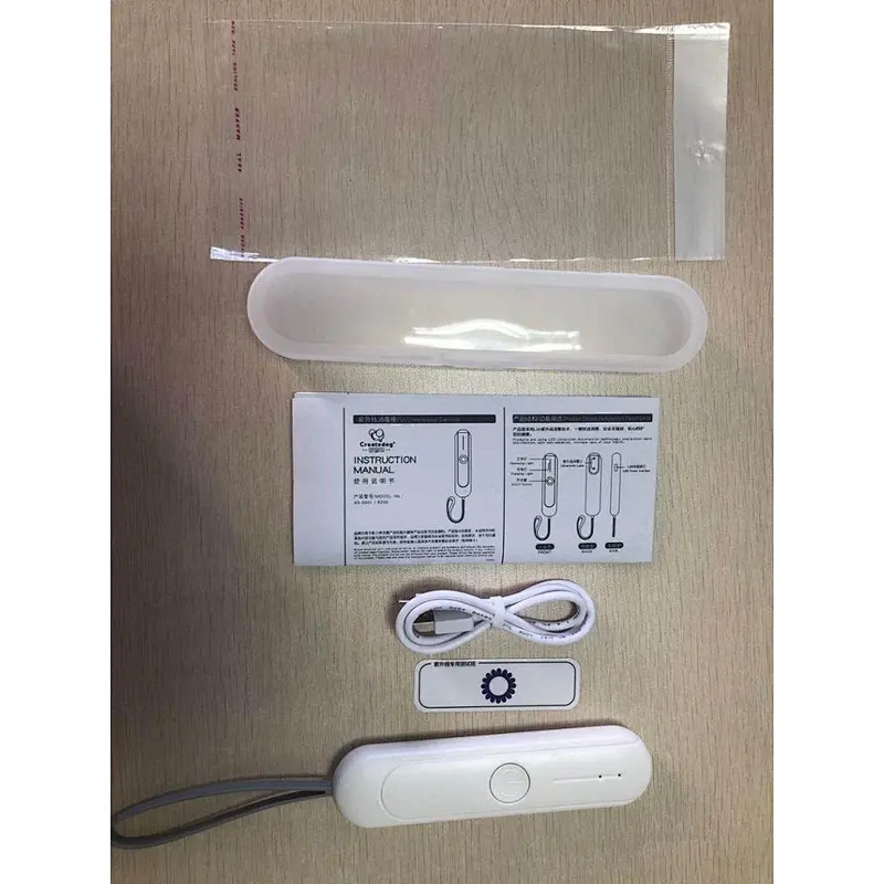 2020 new portable led UVC sterilizing wand
