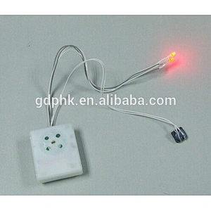slide tongue sound module for cards light sensor sound recording module
