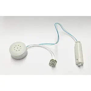 Pre-record music songs kids toy plastic sound box with flash led lights Button Record Voice Module Music Box for books