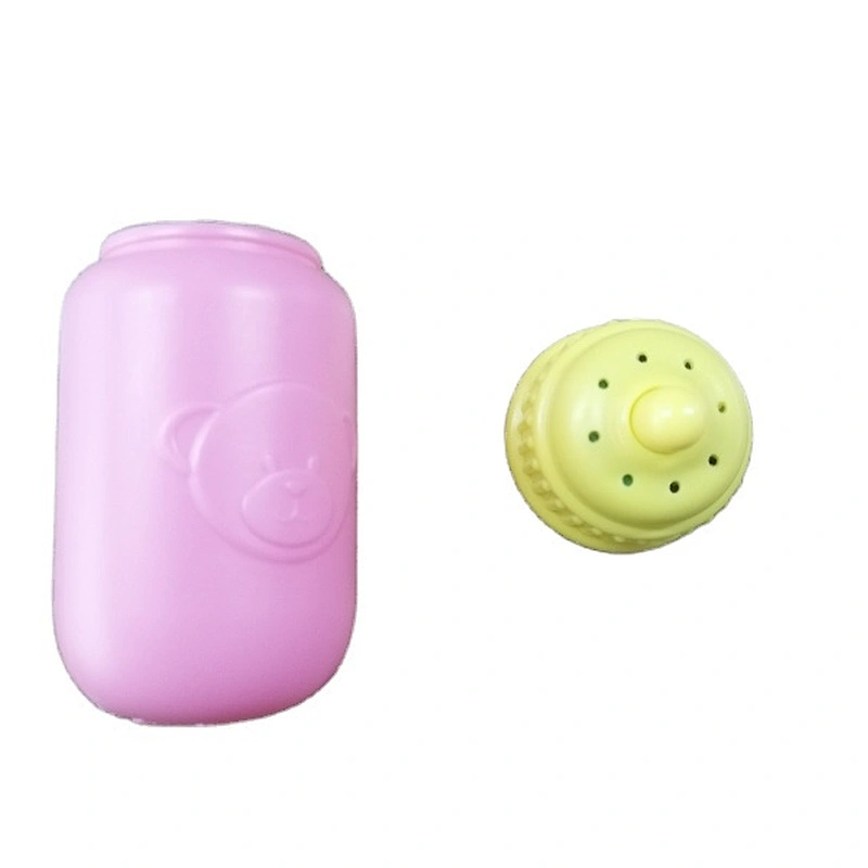 Electronic light up milk bottle for baby dolls