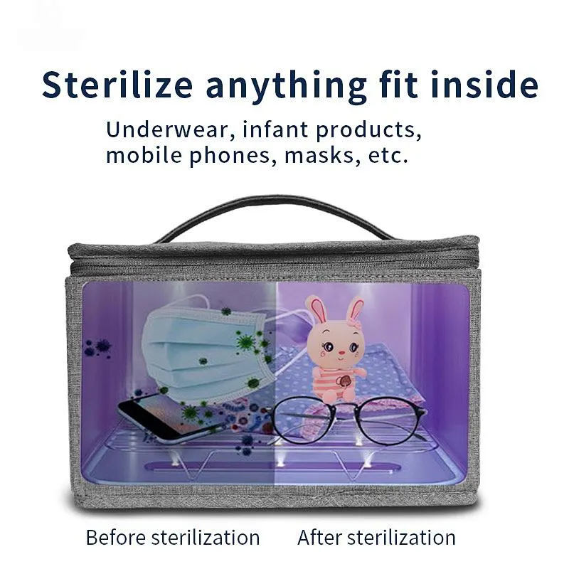 CE / FCC certificated portable UV disinfection box