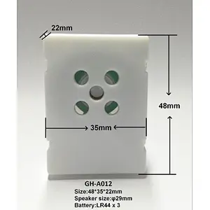 Recordable push easy button play sound modules for plush baby toys