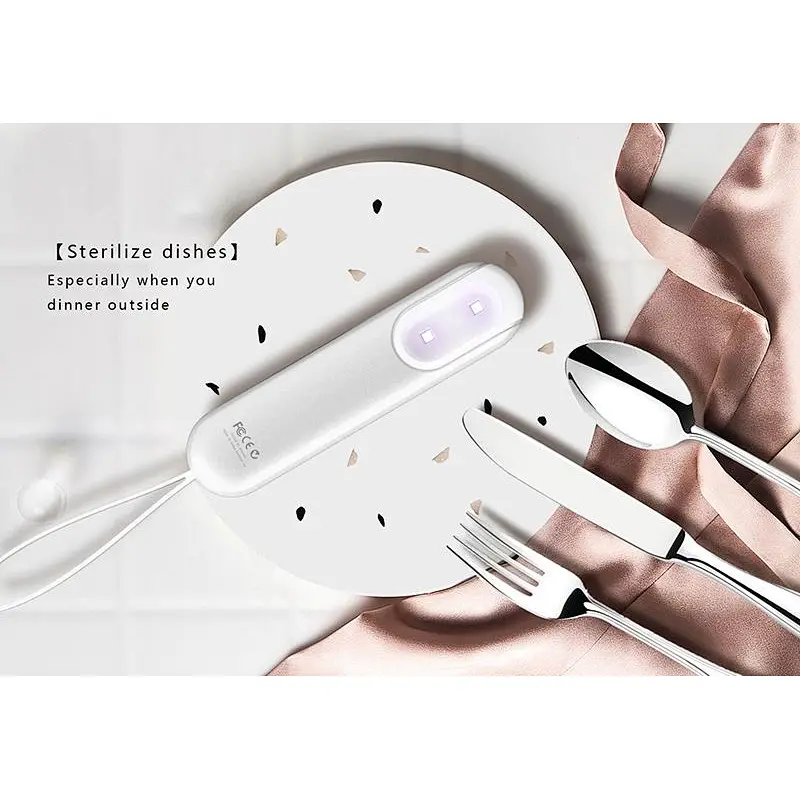 LED UVC Ultraviolet Sterilizer Portable, sterilizing anywehre