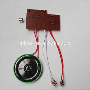 christmas sound chip/small sound chip for christmas greeting cards