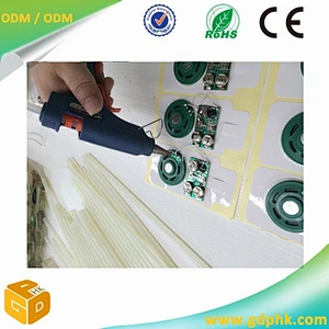 Promotional birthday music ic chip musical light sensor card sound module for greeting card
