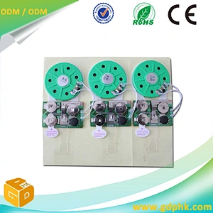 Professional recordable greeting card sound module