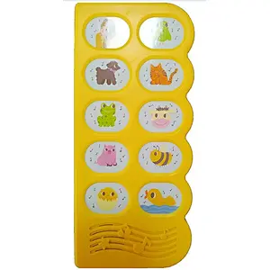 Multi-Electronic Book with many buttons sound module for children book