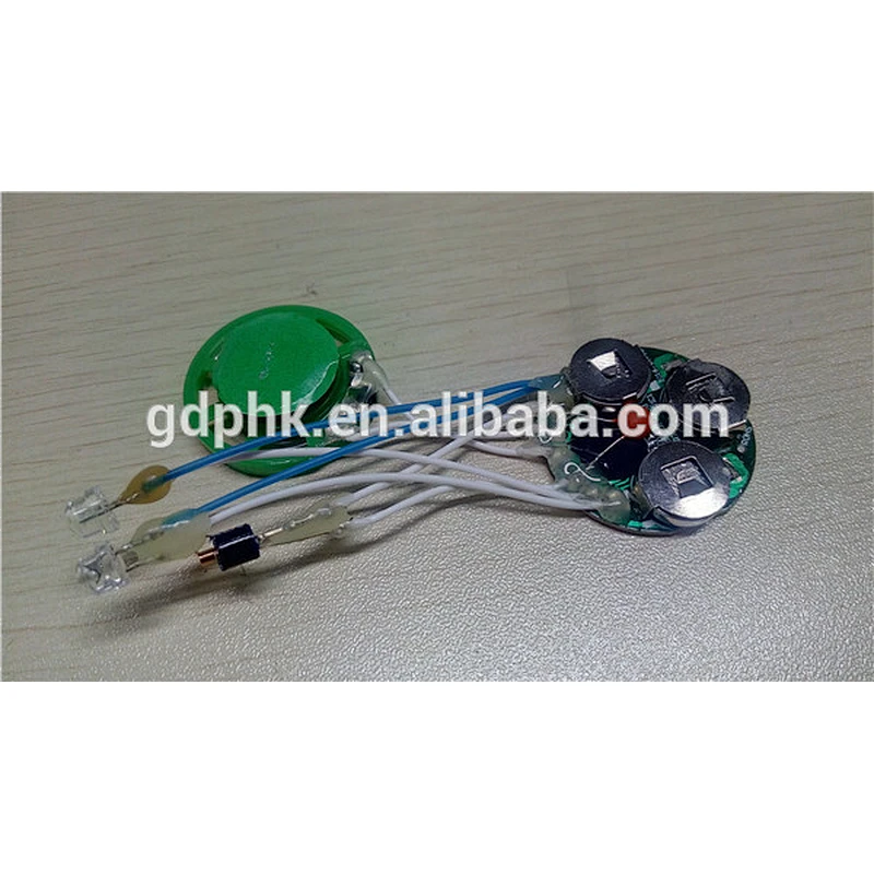 Happy musical sound chip for card / clear sound pre-recording deivece for toy