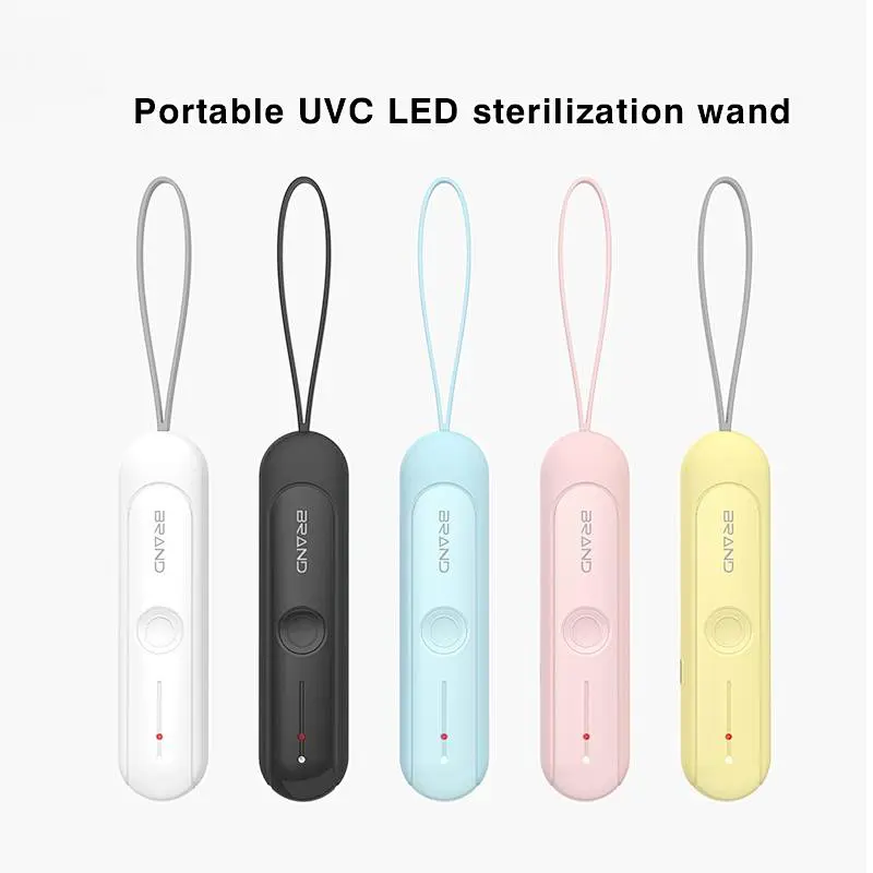 Latest portable led UVC sterilizing stick sterilizing wand