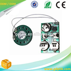 High quality Hotsale Christmas musical chip for card greeting gift card (COB)
