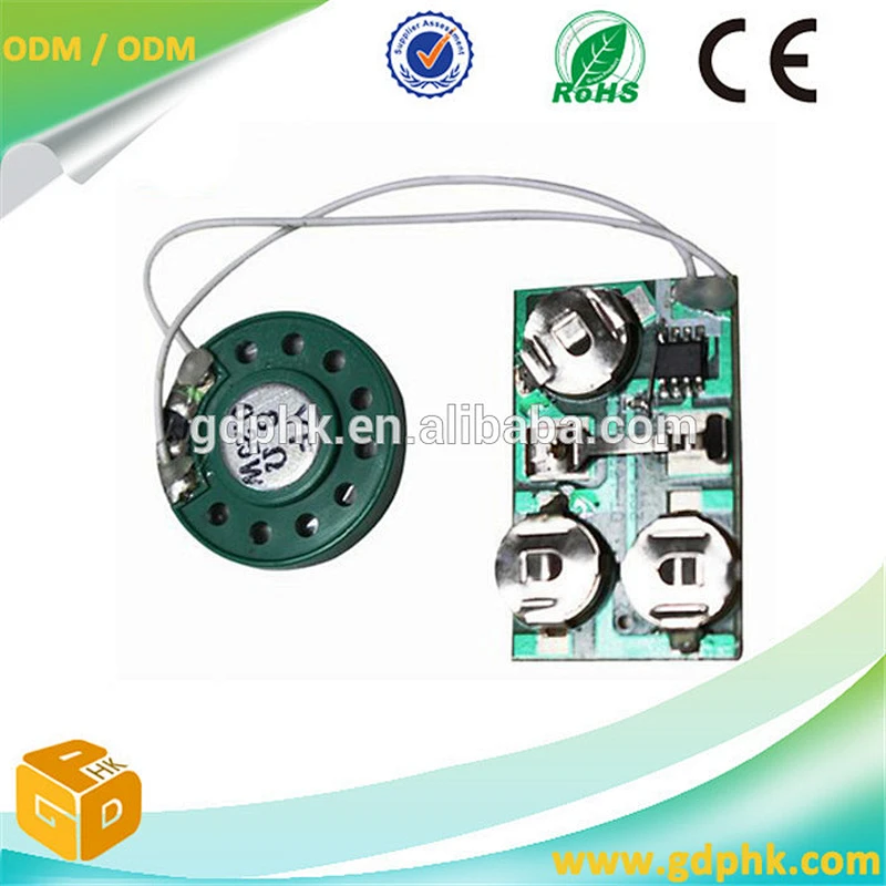 High quality Hotsale Christmas musical chip for card greeting gift card (COB)