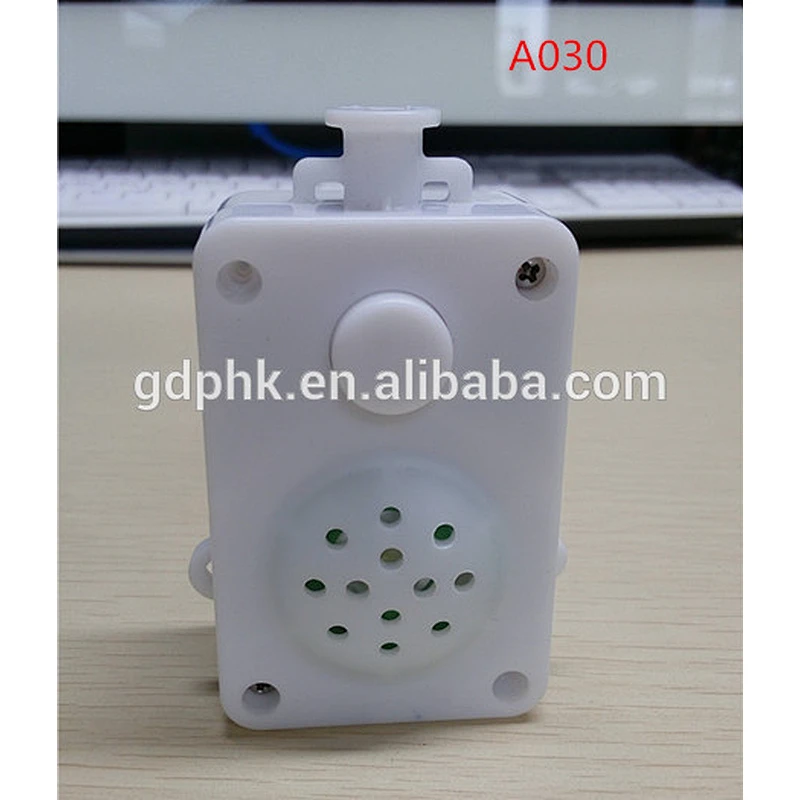 on off switch recordable sound box recordable sound module for toy