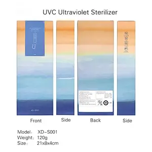 Uvc disinfection box uv disinfection stick, portable multifunctional uv disinfection box,