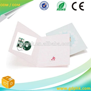 Happy birthday musical sound chip for christmas greeting card