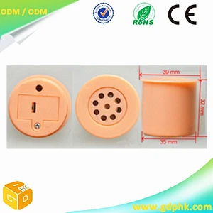 OEM electronic animal sound module push button voice recorder sound shape music box for plush toys