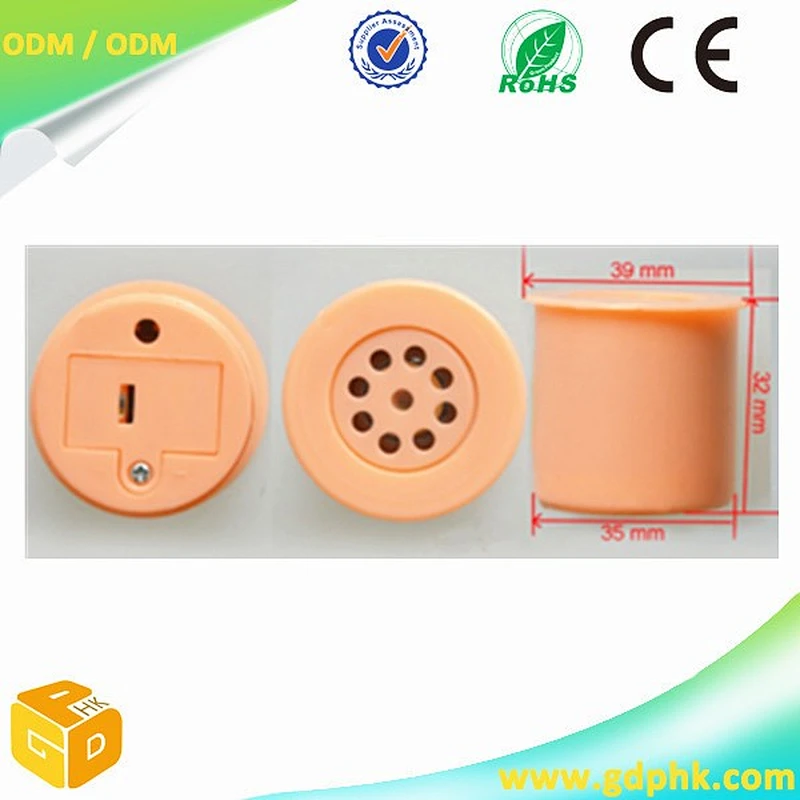 OEM electronic animal sound module push button voice recorder sound shape music box for plush toys