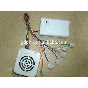 recordable sound chip for toy push button sound modules with battery box