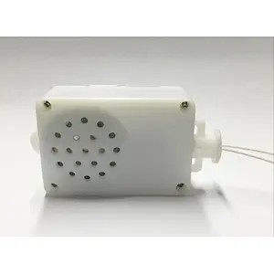 Manufacturer sound box battery removable within external button and external LED for stuffed plush toy