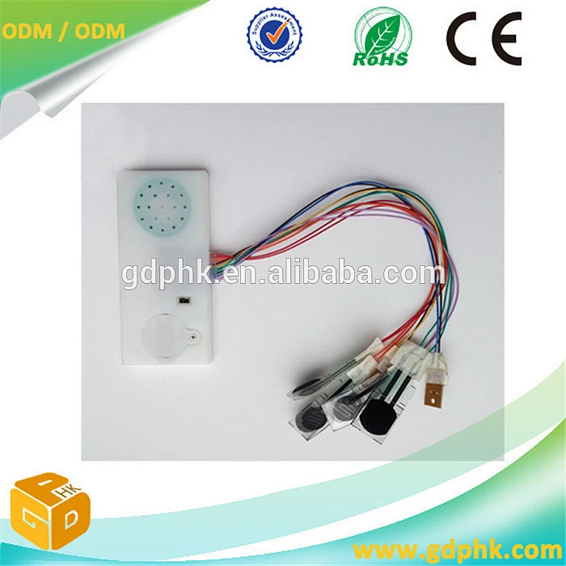 plush toy pre recordable sound module battery charger sound module for toy