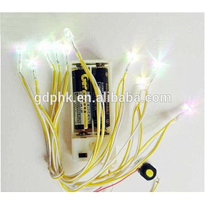 Led Light Activated sound module push button sound box for toys and dolls