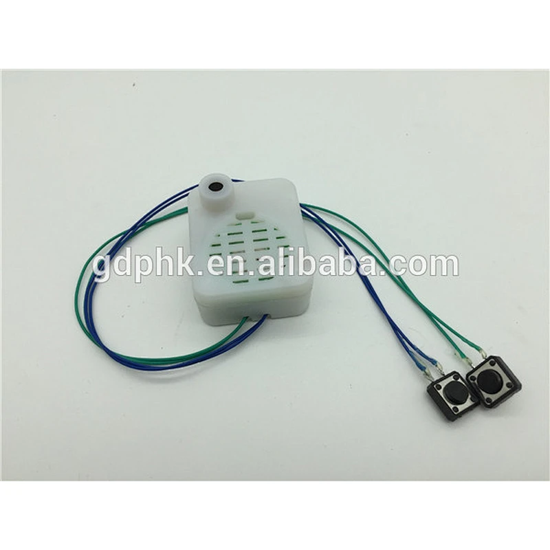 speaker type recordable sound chip for toy/small sound chip