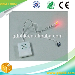 guangzhou plush toys voice box baby sound musical sound box with flashing led light