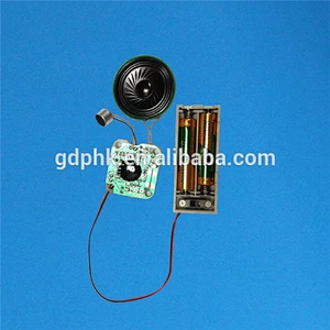 plastic sound box for toys/battery operated sound module