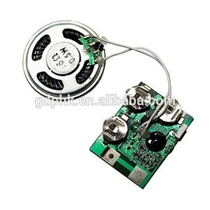 Programmable voice recording ic chip / mini voice recorder chip for toys and cards
