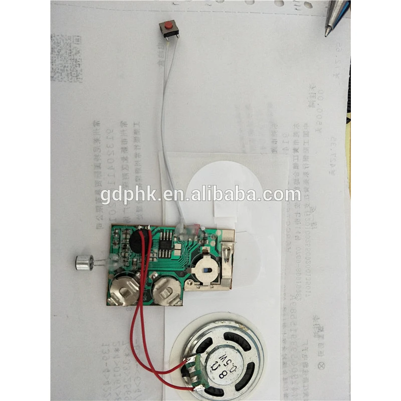 Different sound record device mini re-recordable sound modules for toys