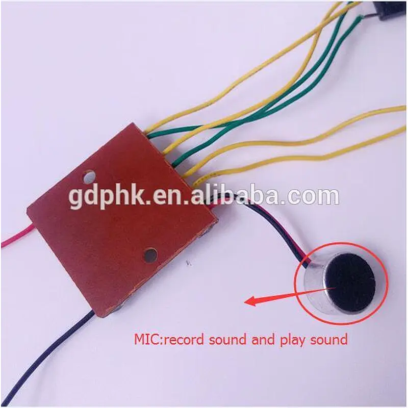 greeting card sound module long distance voice recorder sound box for toys