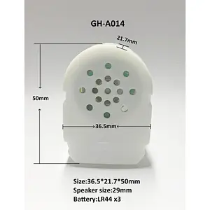 Vibration plush toy sound box push button sound module for dolls