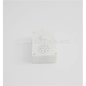 Battery operated push button musical sound box for plush toys