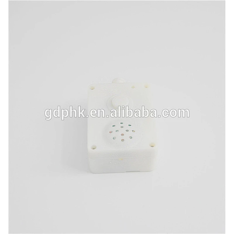 Battery operated push button musical sound box for plush toys