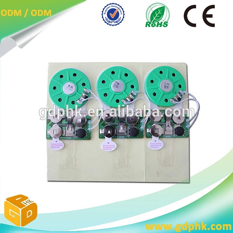 Programmable music sound chip for toys / hidden voice recording devices